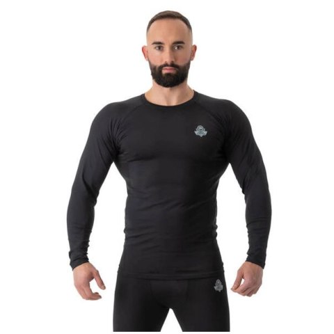Rashguard długi rękaw czarny BlackRSL - S DBX Bushido