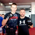 Rękawice MMAsparingowe M - Warrior Black - LegacySeries DBX Bushido