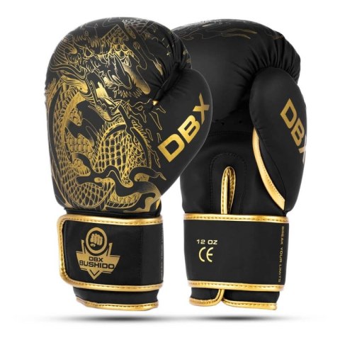 Rękawice bokserskie 8oz - Gold Dragon - Valor Series DBX Bushido