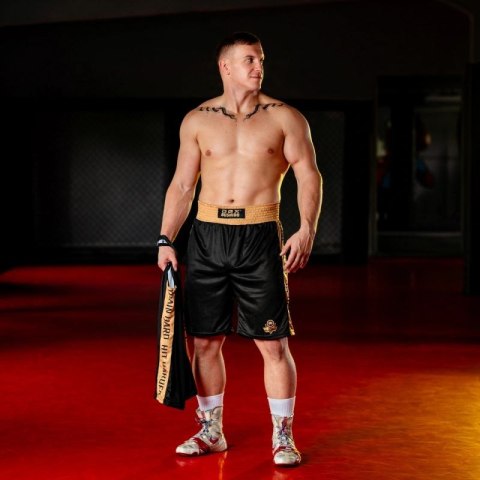 Spodenki bokserskie treningowe GOLD DBX Bushido
