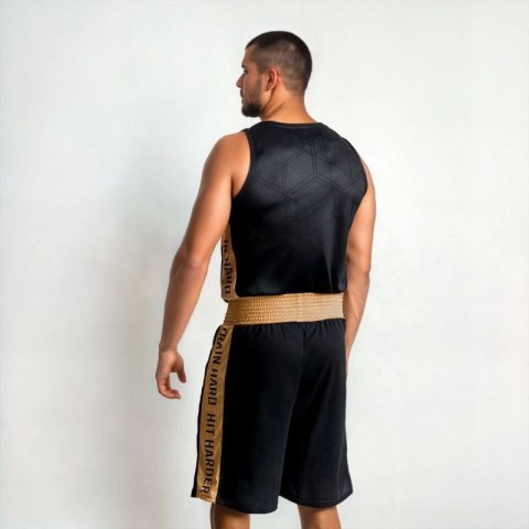 Spodenki bokserskie treningowe GOLD DBX Bushido