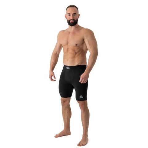 Spodenki kompresyjne MMA (obcisłe) Vale Tudo czarne CS - S DBX Bushido