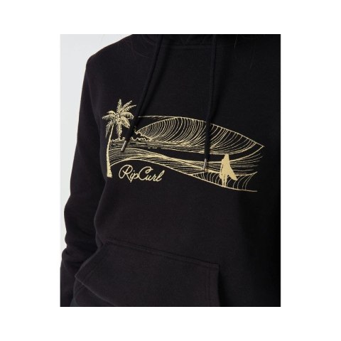 Bluza RIP CURL Playabella Script Hood - czarny Rip Curl