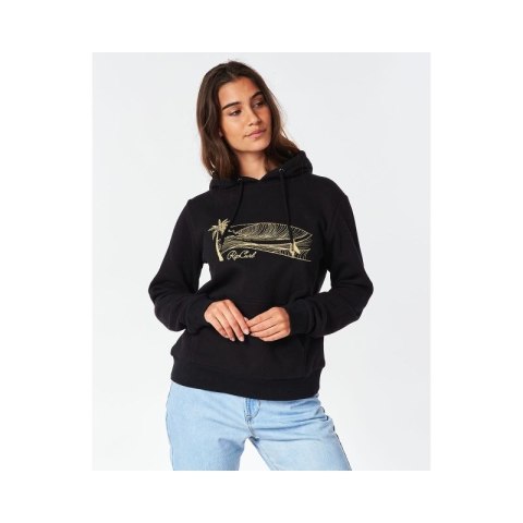 Bluza RIP CURL Playabella Script Hood - czarny Rip Curl