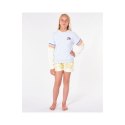 Bluza RIP CURL Surf Revival Crew - Girl - jasny szary Rip Curl