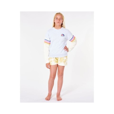 Bluza RIP CURL Surf Revival Crew - Girl - jasny szary Rip Curl