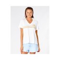 T-Shirt RIP CURL Sunset V-Neck Tee - biały Rip Curl