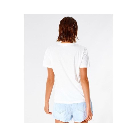 T-Shirt RIP CURL Sunset V-Neck Tee - biały Rip Curl