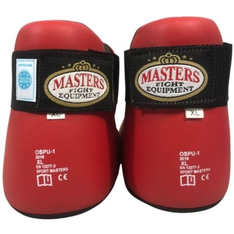 (W) Ochraniacze stóp OSPU-1W rozmiar XL (WAKO APPROVED) MASTERS FIGHT EQUIPMENT