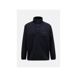 Bluza Peak Performance M Fleece Snap T-Neck czarny Peak Performance