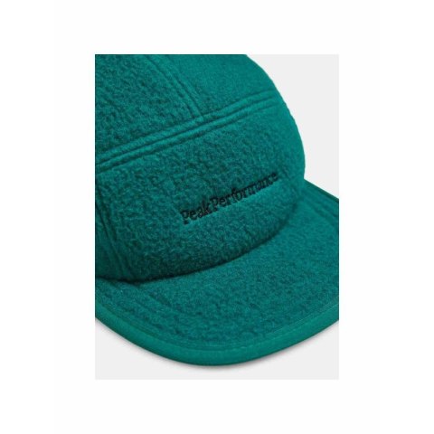 Czapka z daszkiem Peak Performance Fleece Cap zielony Peak Performance