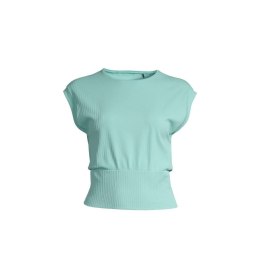 Koszulka CASALL Seamless Graphical Rib Tee miętowy Casall