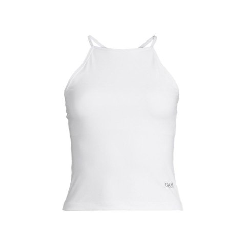 Koszulka sportowa CASALL Built-In-Bra Halterneck Tank white Casall
