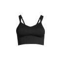 Stanik treningowy CASALL Seamless Rib Padded Sports Bra czarny Casall