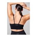 Stanik treningowy CASALL Seamless Rib Padded Sports Bra czarny Casall