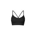 Top sportowy CASALL Seamless Graphical Rib Sports Top czarny Casall