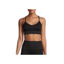 Top sportowy CASALL Seamless Graphical Rib Sports Top czarny Casall