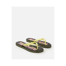 Japonki RIP CURL Wave Shapers Logo - czarny Rip Curl