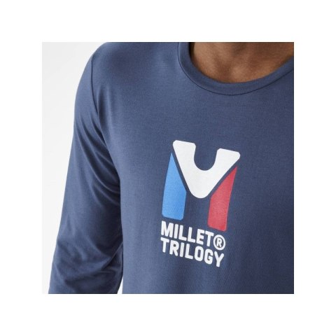 Koszulka MILLET M Chamonix Tri Ts Ls granatowy Millet