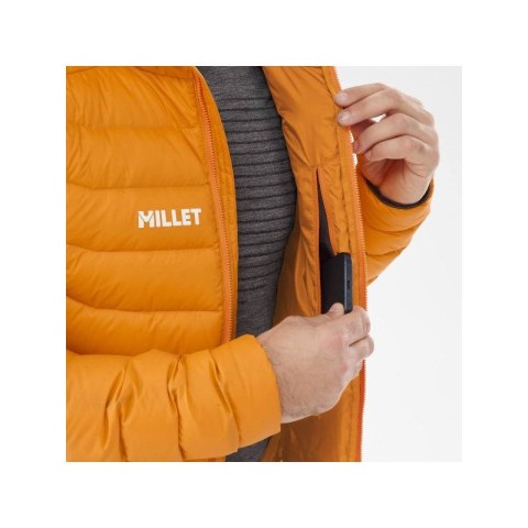 Kurtka MILLET M Kamet Down Hoodie Pomarańczowy Millet