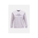 Bluza Peak Performance W Original Crew fioletowy Peak Performance