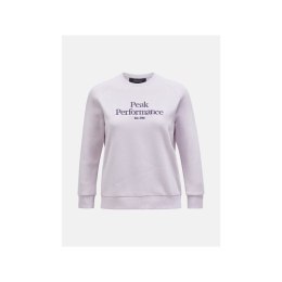 Bluza Peak Performance W Original Crew fioletowy Peak Performance