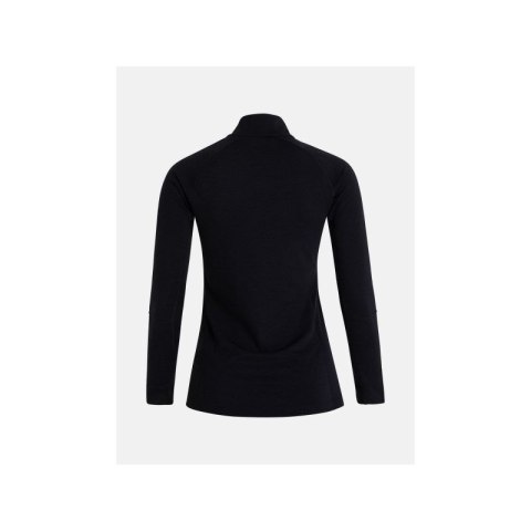 Koszulka termiczna Peak Performance W Magic Half Zip czarny Peak Performance