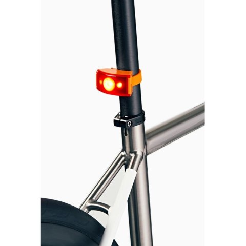 Lampka rowerowa BOOKMAN Curve Rear Light 37lm pomarańczowa Bookman