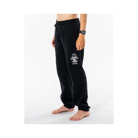 Spodnie RIP CURL Search Icon Track Pant-Boy - czarny Rip Curl