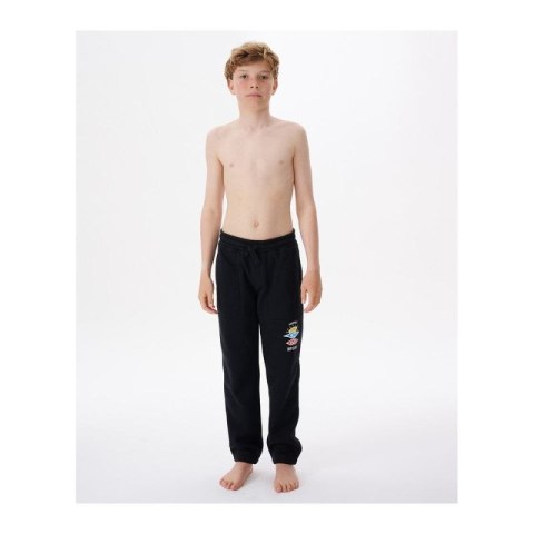 Spodnie RIP CURL Search Icon Track Pant-Boy - czarny Rip Curl