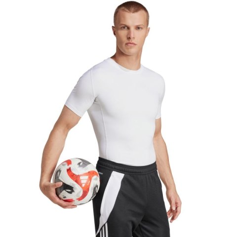 Koszulka męska adidas Techfit Short Sleeve Tee biała JP4675 Adidas