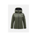 Kurtka narciarska Peak Performance W Alpine Gore-Tex 2L zielony Peak Performance
