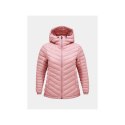 Kurtka puchowa Peak Performance W Frost Down Hood Jacket różowy Peak Performance