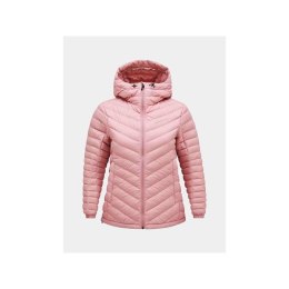 Kurtka puchowa Peak Performance W Frost Down Hood Jacket różowy Peak Performance