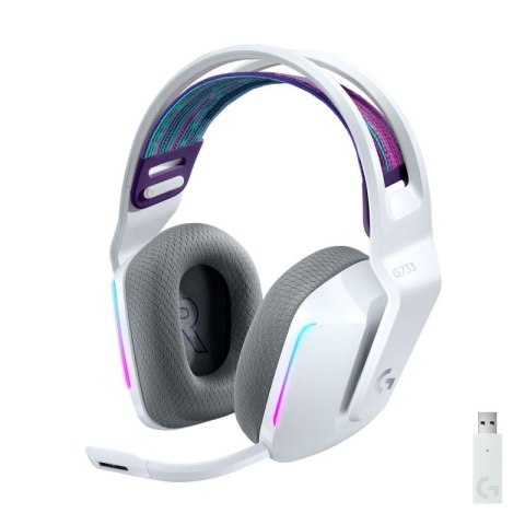 Słuchawki Logitech G733 Lightspeed Białe Logitech