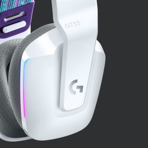 Słuchawki Logitech G733 Lightspeed Białe Logitech