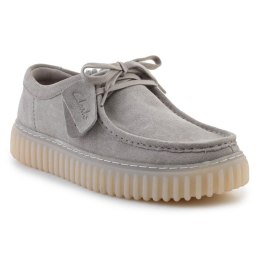 Clarks Torhill Lo 26182810 Light Grey Suede Clarks