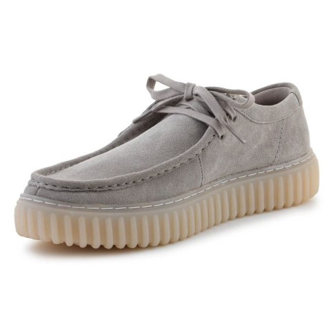 Clarks Torhill Lo 26182810 Light Grey Suede Clarks