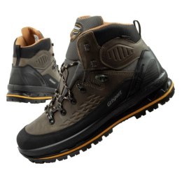 Grisport Grigio buty męskie trekkingowe skóra wodoodporne za kostkę Grisport