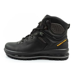 Grisport Nero buty męskie trekkingowe skóra wodoodporne za kostkę Grisport