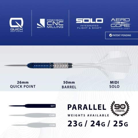 Rzutki Harrows GEO 01 PARALLEL 90% steeltip Harrows