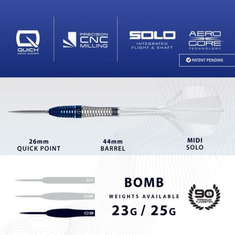 Rzutki Harrows GEO 03 BOMB 90% steeltip Harrows