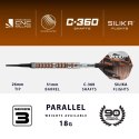 Rzutki Harrows LUKE WOODHOUSE SERIES 3 90% softip Harrows
