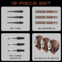 Rzutki Harrows LUKE WOODHOUSE SERIES 3 90% softip Harrows