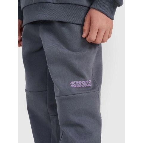 Spodnie dresowe joggery chłopięce 4F 4FJRAW25TTROM1605-22S 4f
