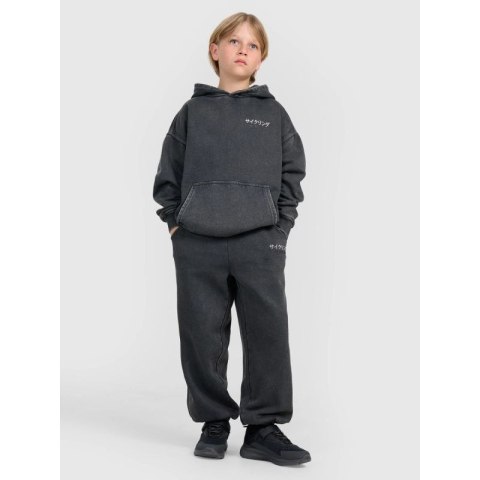 Spodnie joggery 4F Jr 4FJRAW25TTROM1528-22S 4f
