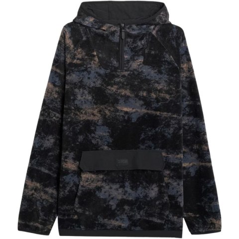 Bluza polarowa męska 4F M427 multikolor allover 4FWAW25TFLEM427 90A 4f