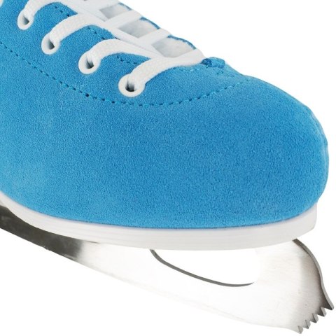 Łyżwy figurowe Roces Suede Eco-Fur niebiesko-białe 450702 004 Roces