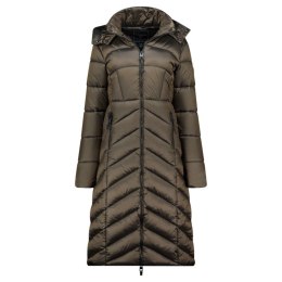 Kurtka damska Geographical Norway BLANCHE LONG KAKI DB LADY 0116 KAKI (WZ5491F/GN-KAKI) Geographical Norway