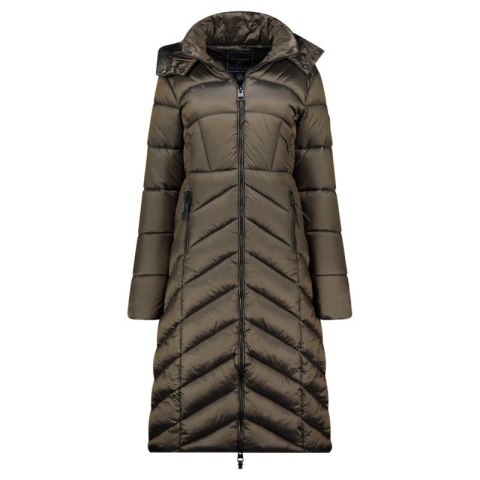 Kurtka damska Geographical Norway BLANCHE LONG KAKI DB LADY 0116 KAKI (WZ5491F/GN-KAKI) Geographical Norway